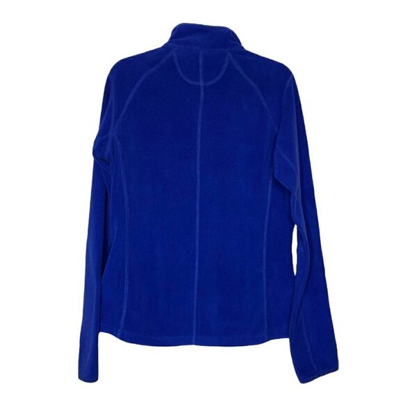 CALVIN KLEIN PERFORMANCE - Blue Full Zip Fleece Jacket with Pockets - Size Small - Picture 2 of 5